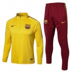 FC Barcelona Sweat de Treino Conjunto 2017-18 Amarelo